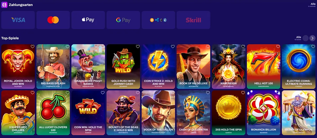 CandySpinz Casino Deutschland